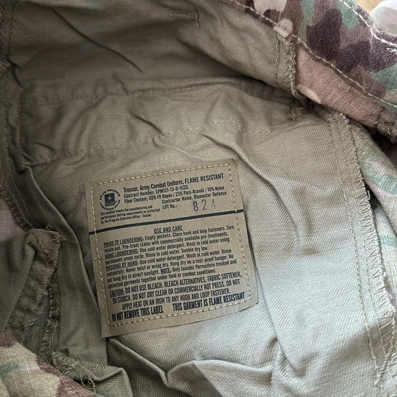 ARMY COMBAT⭐️  uniform regular insect repellent pants - Picture 9 of 11
